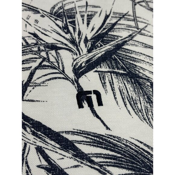 Travis Mathew Polo Shirt Mens XXL Hawaiian Camp Palm Golf Tropical - Picture 5 of 9